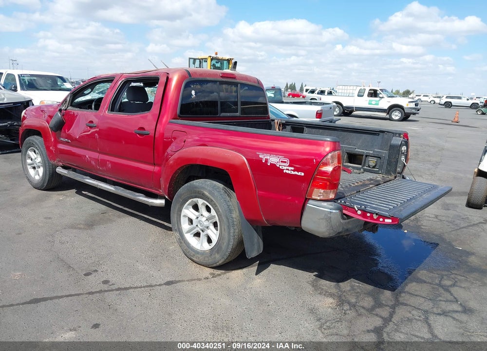 2007 TOYOTA TACOMA PRERUNNER V6 VIN: 5TEJU62N97Z394922