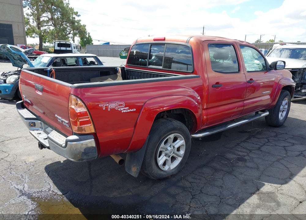 2007 TOYOTA TACOMA PRERUNNER V6 VIN: 5TEJU62N97Z394922