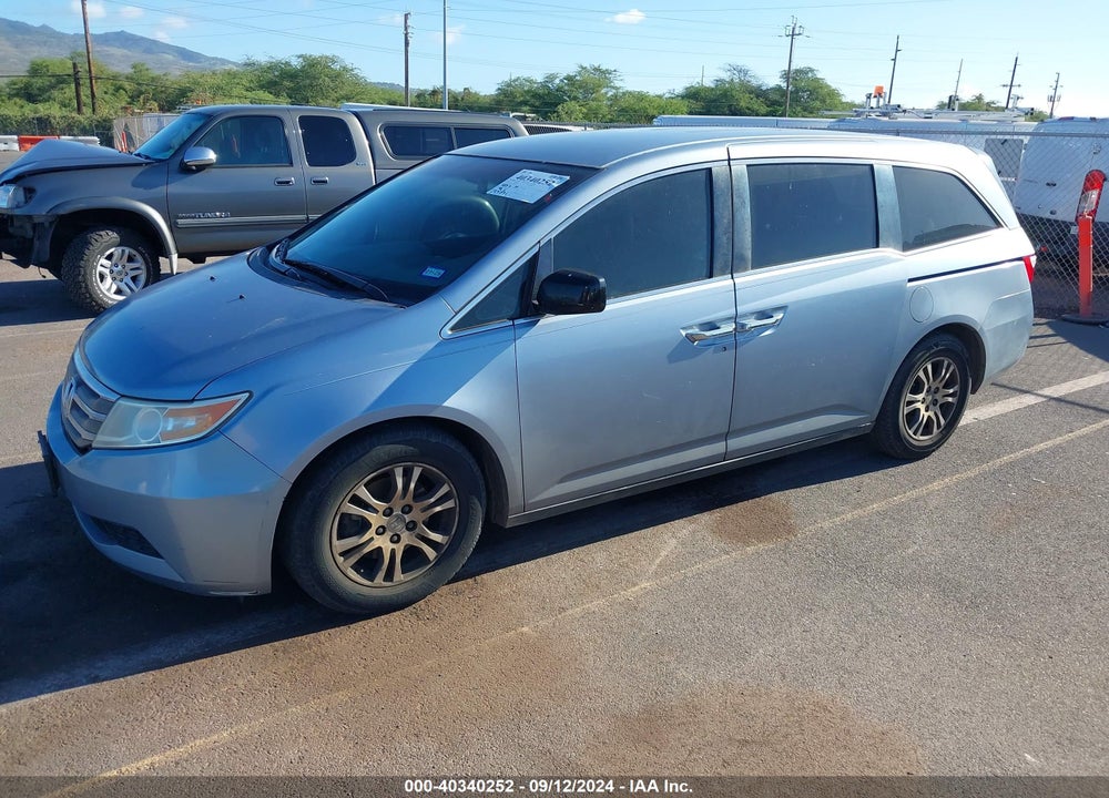 2013 HONDA ODYSSEY EX VIN: 5FNRL5H49DB027658