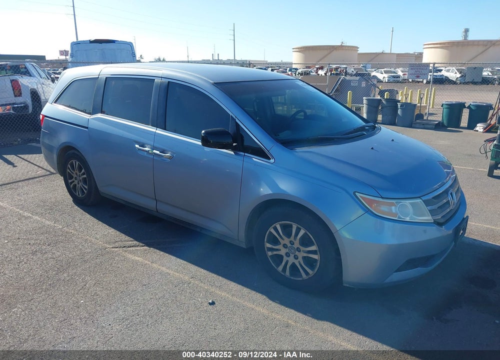 2013 HONDA ODYSSEY EX VIN: 5FNRL5H49DB027658