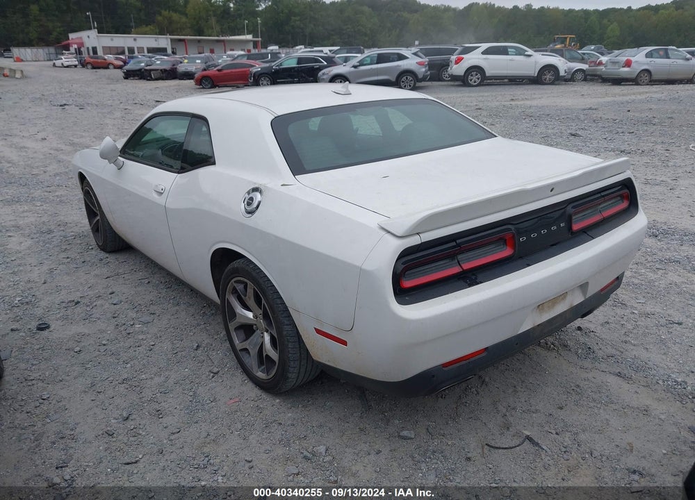 2015 DODGE CHALLENGER SXT PLUS VIN: 2C3CDZBG8FH719134