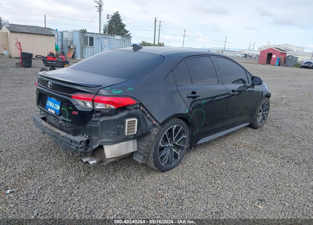 2020 TOYOTA COROLLA SE VIN: JTDS4RCEXLJ023180