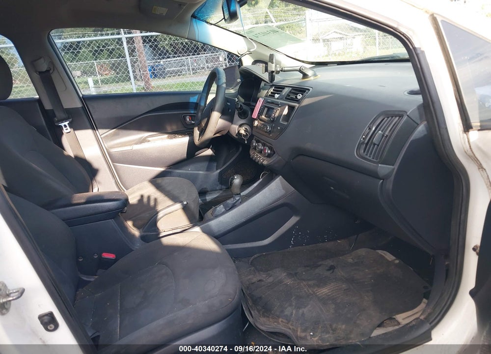 2012 KIA RIO EX VIN: KNADN4A37C6068071