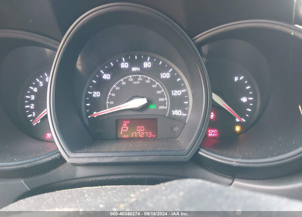 2012 KIA RIO EX VIN: KNADN4A37C6068071