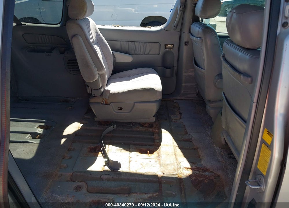 2002 TOYOTA SIENNA XLE VIN: 4T3ZF13C22U468652