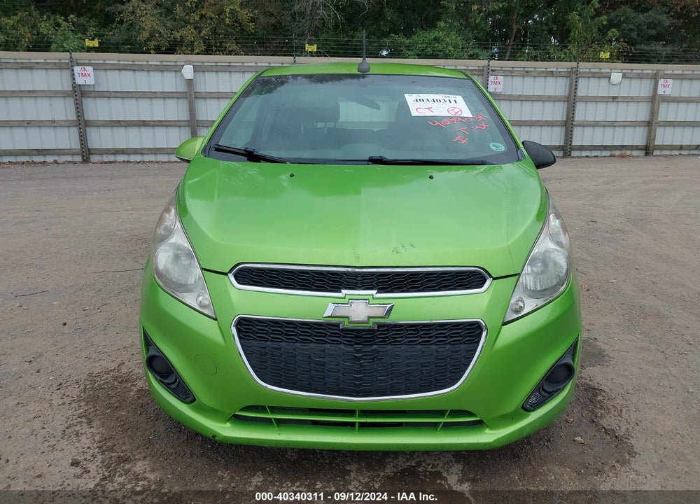2014 CHEVROLET SPARK LS MANUAL VIN: KL8CA6S95EC483153