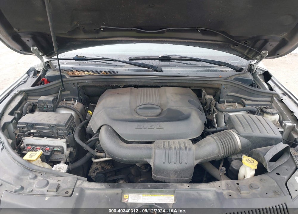 2011 DODGE DURANGO CREW VIN: 1D4RE4GG1BC599028