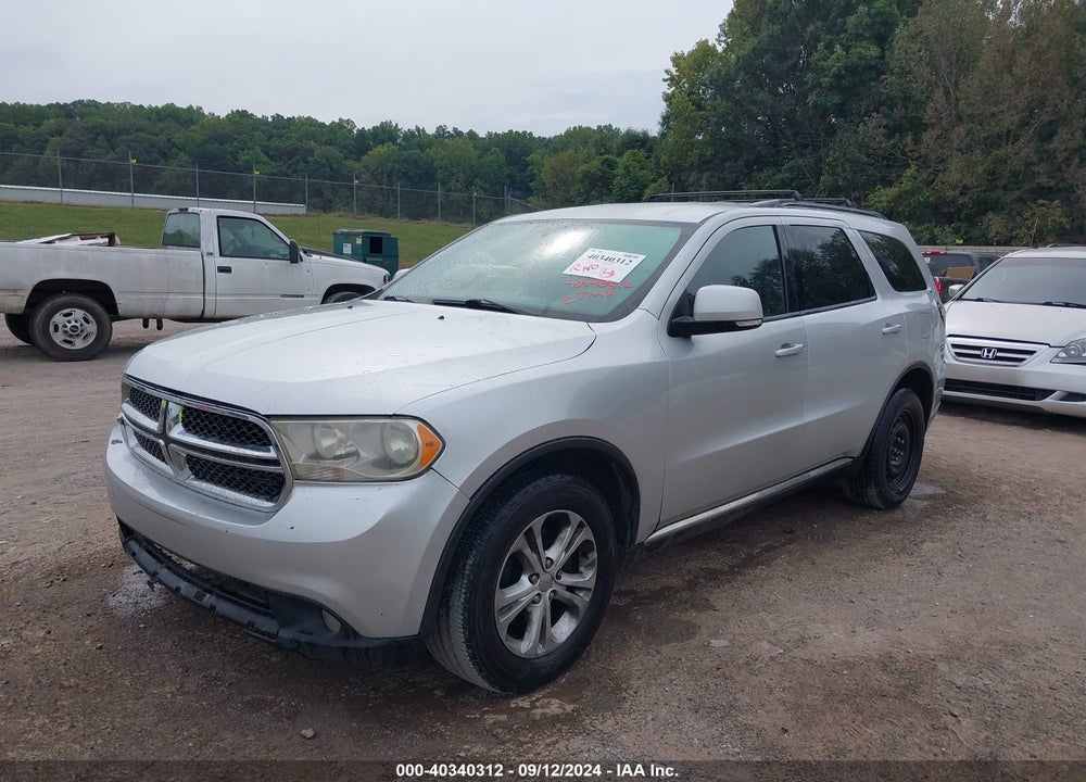 2011 DODGE DURANGO CREW VIN: 1D4RE4GG1BC599028