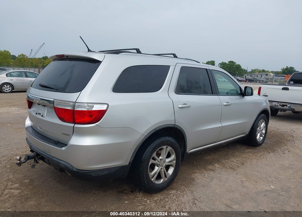 2011 DODGE DURANGO CREW VIN: 1D4RE4GG1BC599028