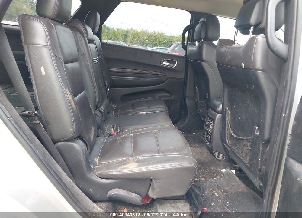 2011 DODGE DURANGO CREW VIN: 1D4RE4GG1BC599028