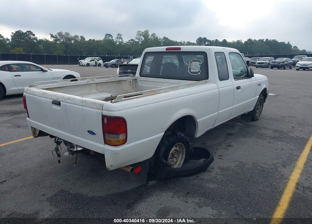 1996 FORD RANGER SUPER CAB VIN: 1FTCR14U8TTA38374