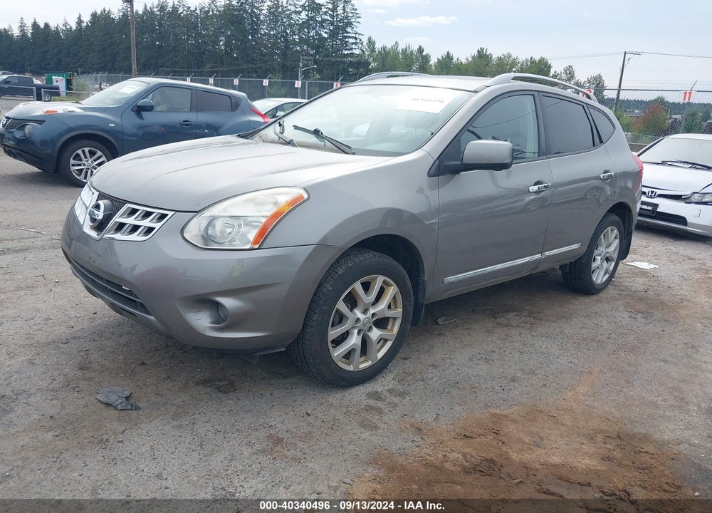 2012 NISSAN ROGUE SV W/SL PKG VIN: JN8AS5MV4CW404796