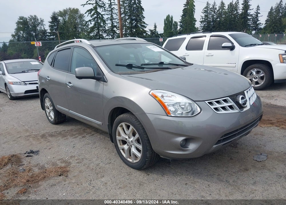 2012 NISSAN ROGUE SV W/SL PKG VIN: JN8AS5MV4CW404796
