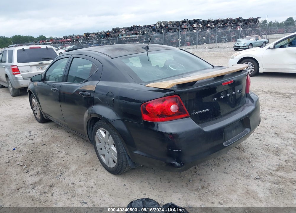 2014 DODGE AVENGER VIN: 1C3CDZAB6EN116517