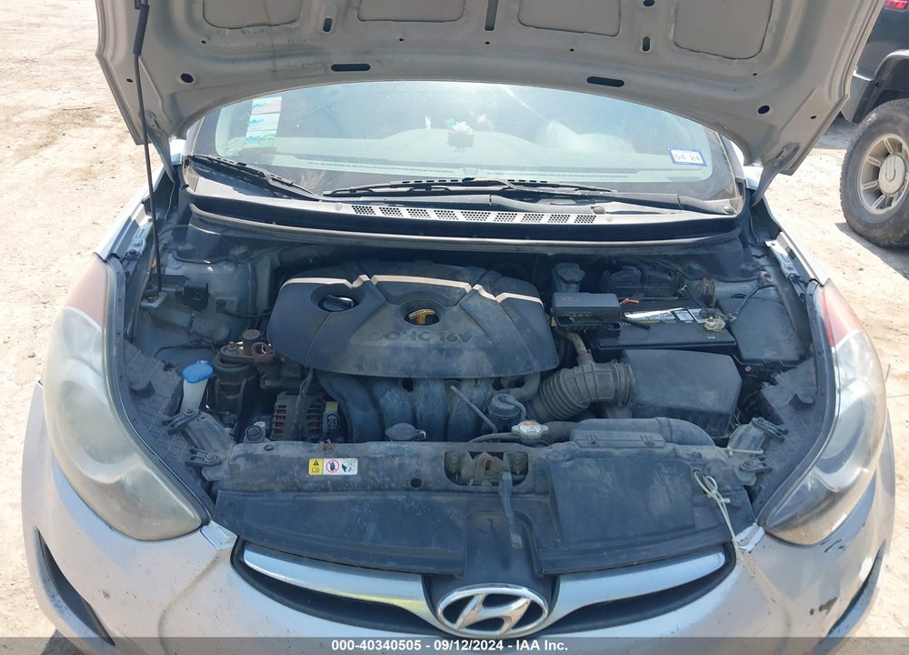 2013 HYUNDAI ELANTRA GLS VIN: 5NPDH4AE9DH231970