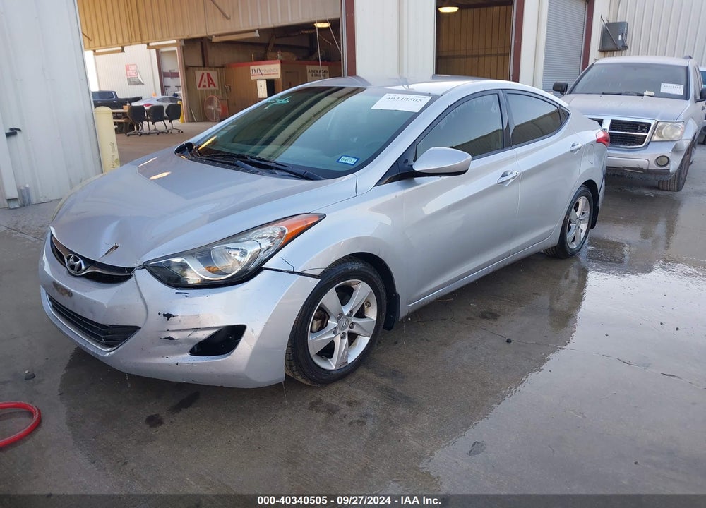 2013 HYUNDAI ELANTRA GLS VIN: 5NPDH4AE9DH231970