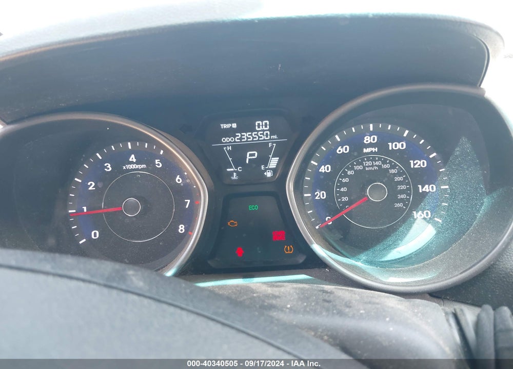 2013 HYUNDAI ELANTRA GLS VIN: 5NPDH4AE9DH231970