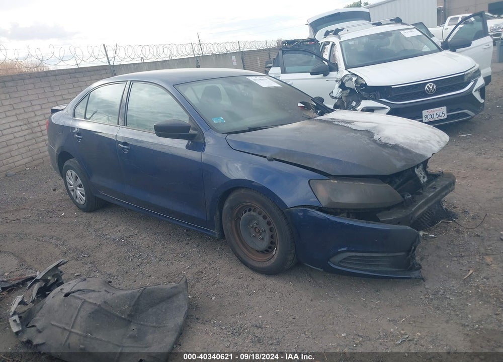 2013 VOLKSWAGEN JETTA 2.0L S VIN: 3VW2K7AJXDM207255