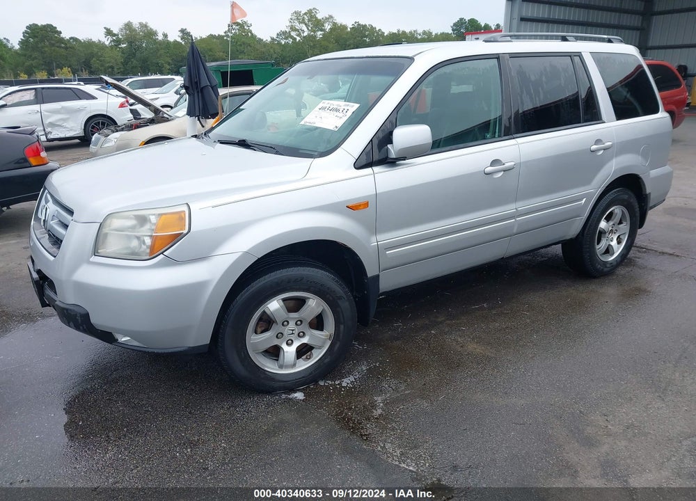 2007 HONDA PILOT EX-L VIN: 5FNYF28617B015060