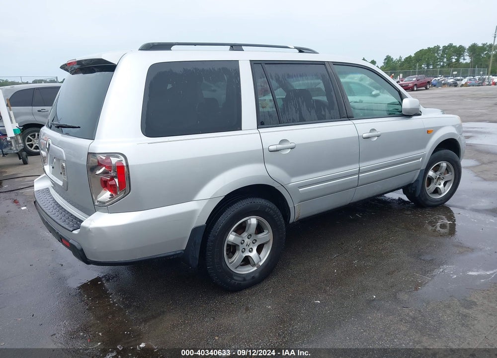 2007 HONDA PILOT EX-L VIN: 5FNYF28617B015060