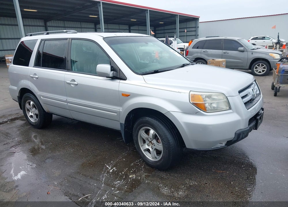 2007 HONDA PILOT EX-L VIN: 5FNYF28617B015060