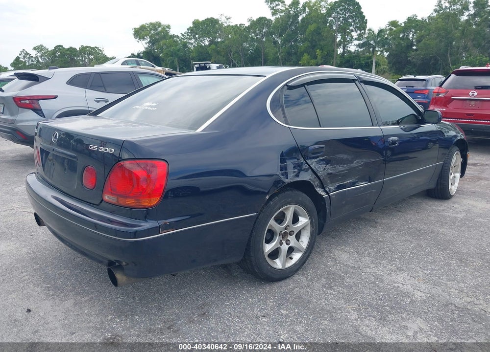 2004 LEXUS GS 300 VIN: JT8BD69S440196257