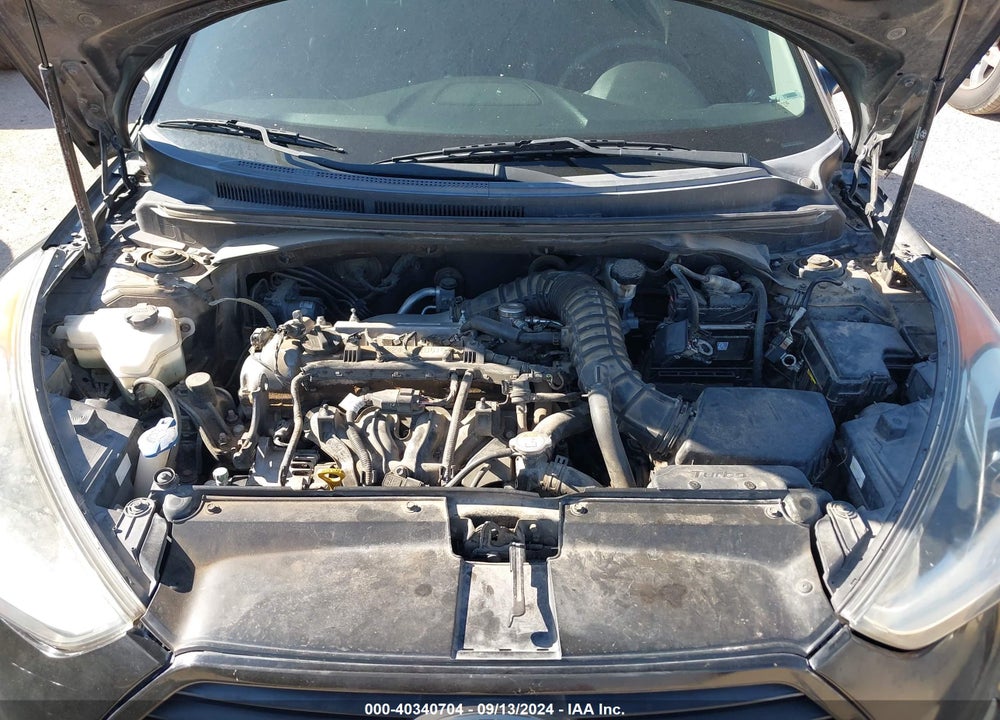 2013 HYUNDAI VELOSTER TURBO W/BLACK VIN: KMHTC6AE3DU171014
