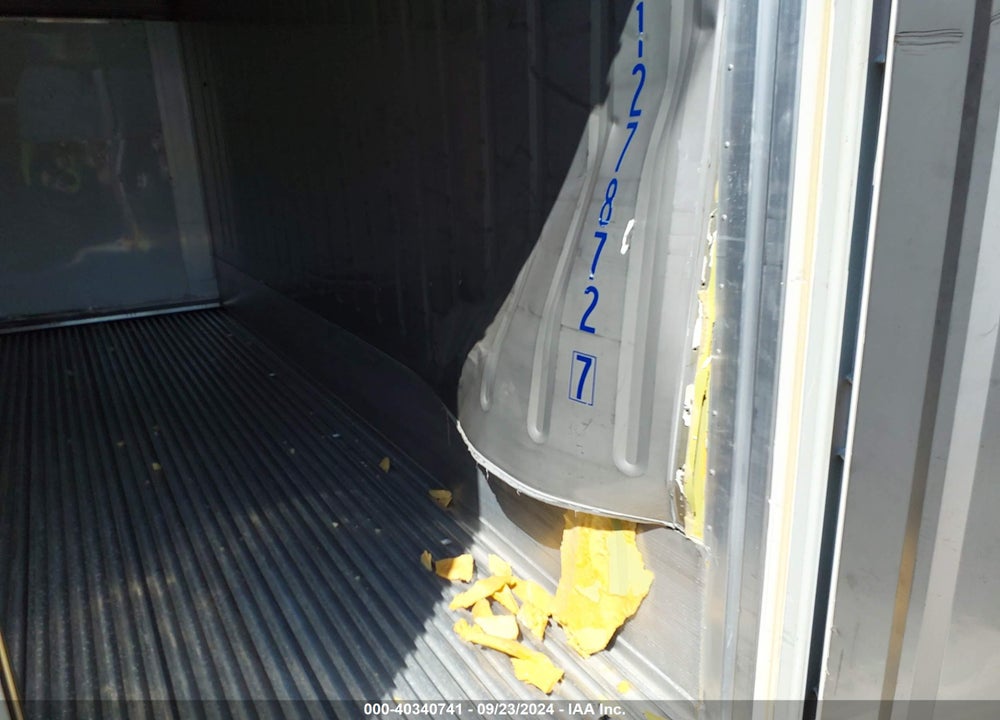 2013 CIMC 20' INSULATED SEMI CONTAINER VIN: CXRU127872