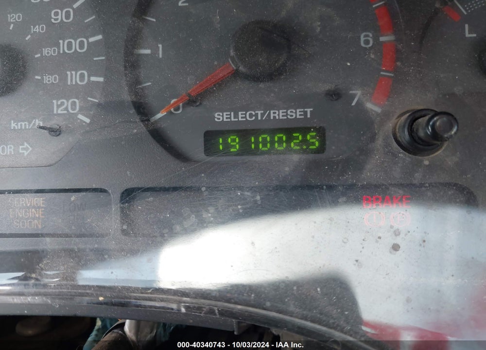 2001 FORD MUSTANG VIN: 1FAFP404X1F158155