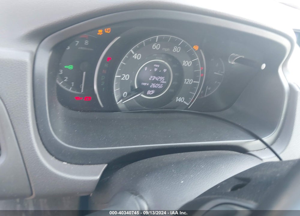 2013 HONDA CR-V EX-L VIN: 5J6RM4H78DL015672