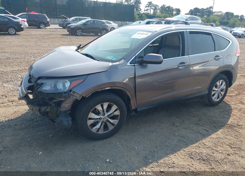 2013 HONDA CR-V EX-L VIN: 5J6RM4H78DL015672