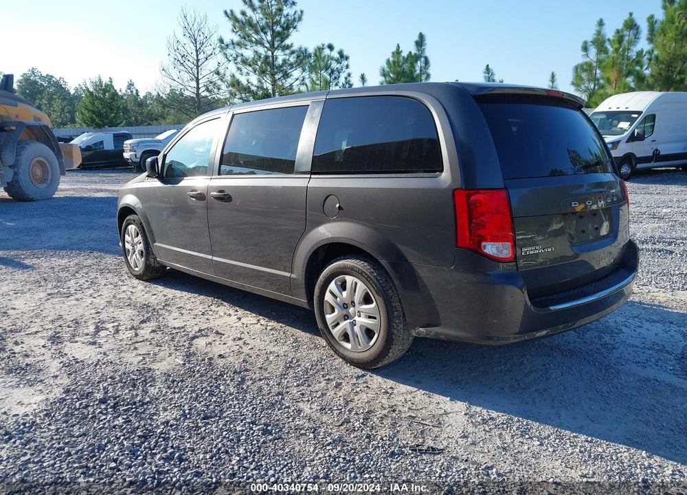 2018 DODGE GRAND CARAVAN SE VIN: 2C4RDGBGXJR296277