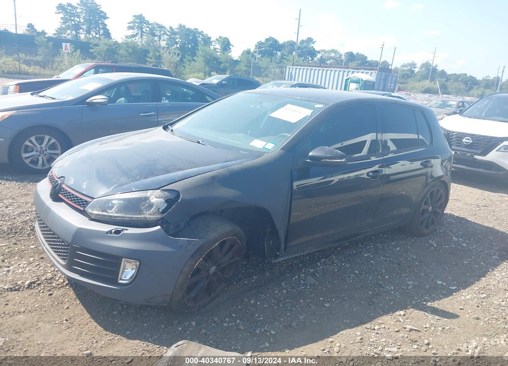 2010 VOLKSWAGEN GOLF 4-DOOR VIN: WVWDB7AJ2AW147883