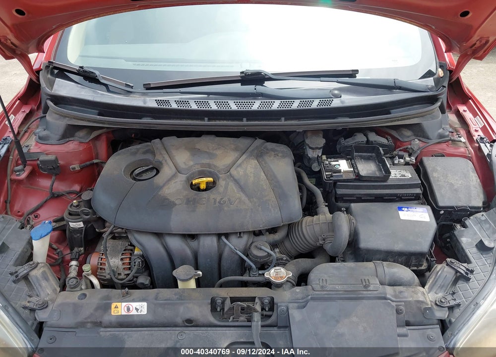 2013 HYUNDAI ELANTRA GLS VIN: KMHDH4AE7DU724712