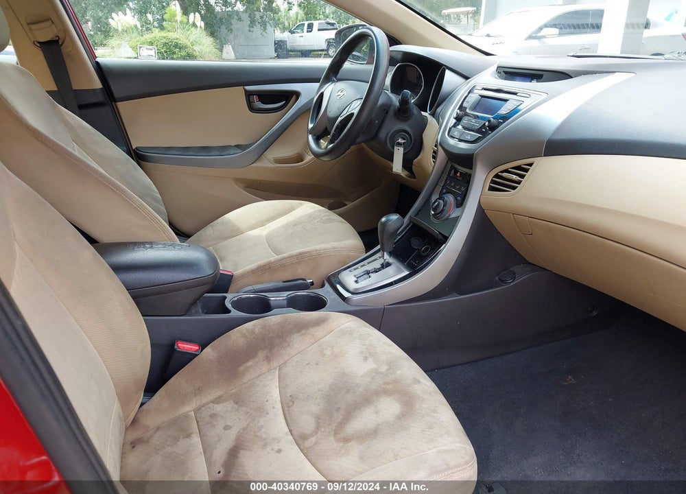 2013 HYUNDAI ELANTRA GLS VIN: KMHDH4AE7DU724712