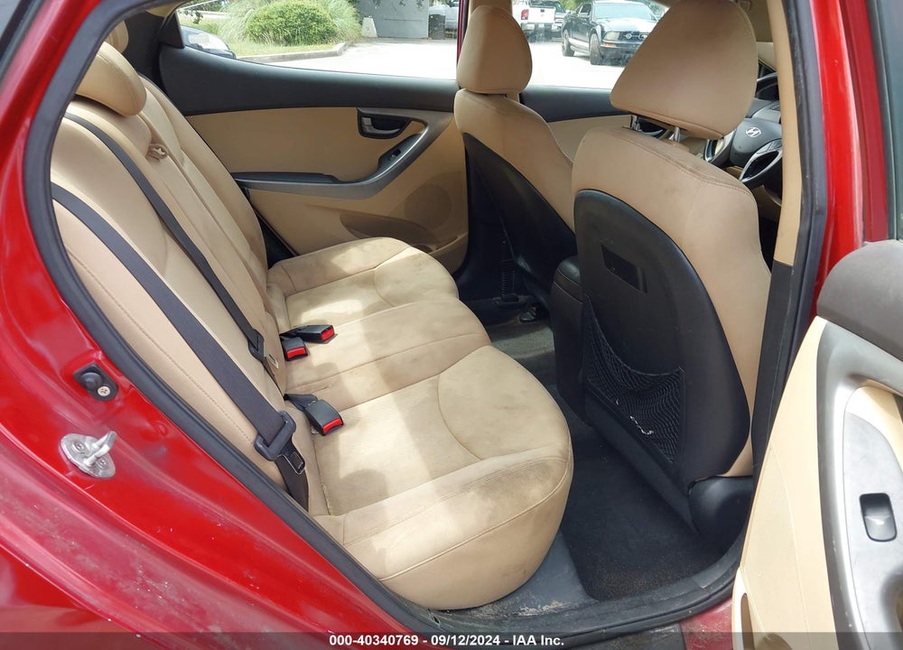 2013 HYUNDAI ELANTRA GLS VIN: KMHDH4AE7DU724712