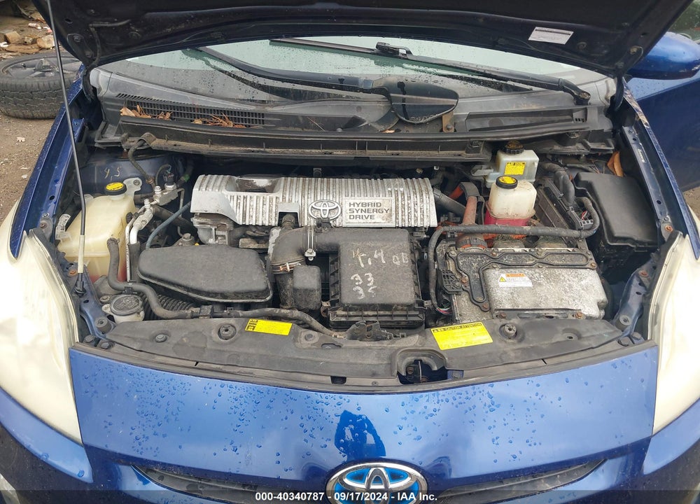 2010 TOYOTA PRIUS IV VIN: JTDKN3DU3A0105528