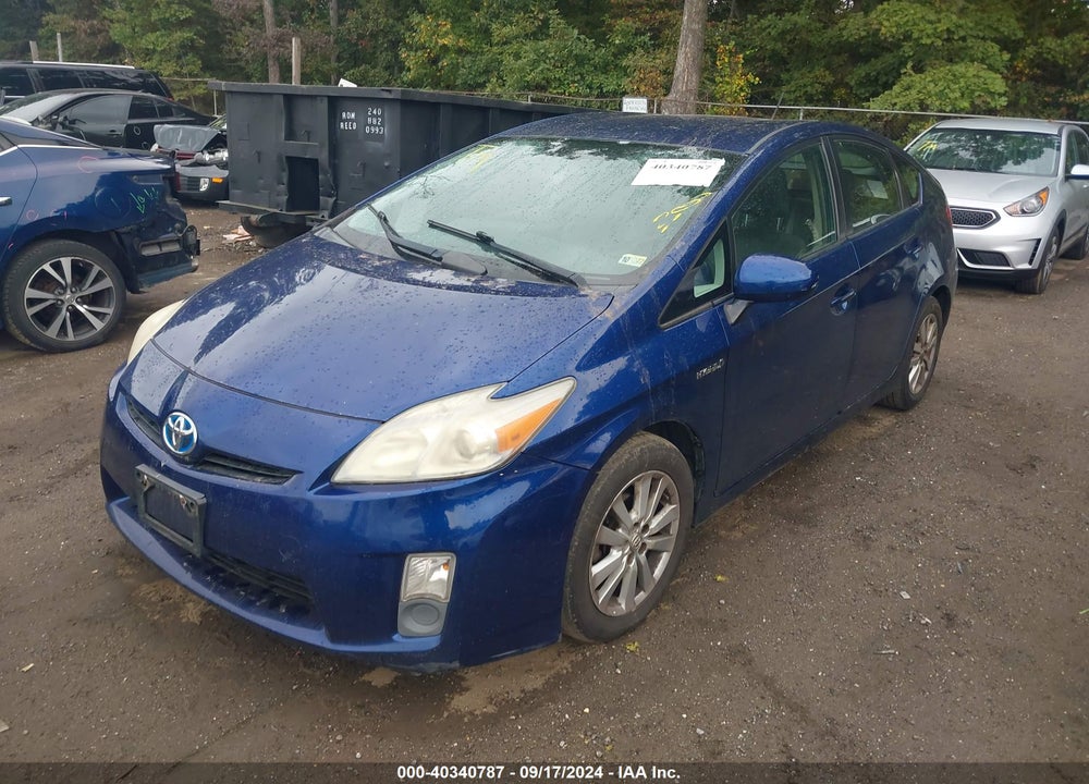 2010 TOYOTA PRIUS IV VIN: JTDKN3DU3A0105528