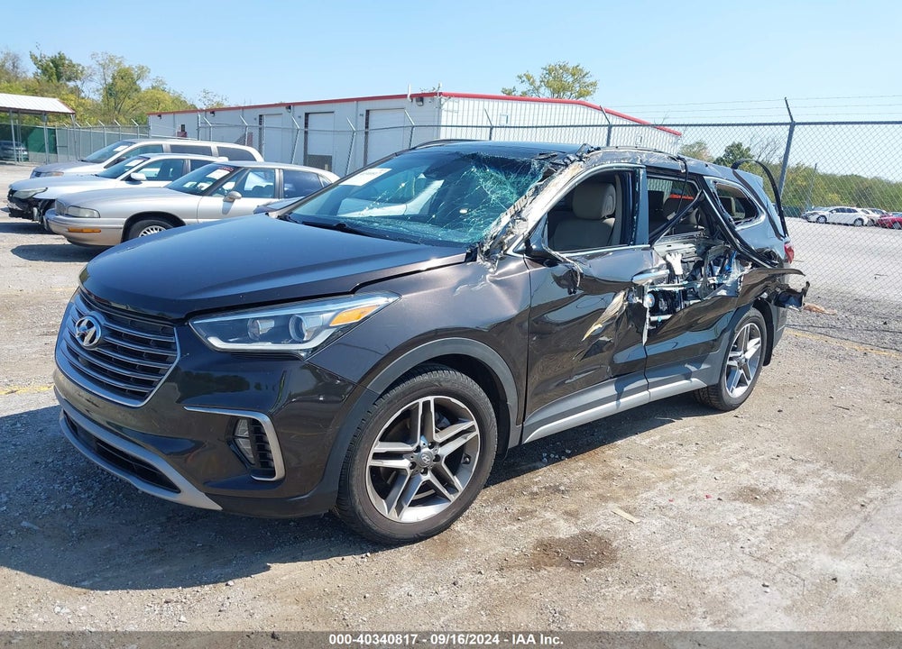 2017 HYUNDAI SANTA FE LIMITED ULTIMATE VIN: KM8SRDHF6HU176159