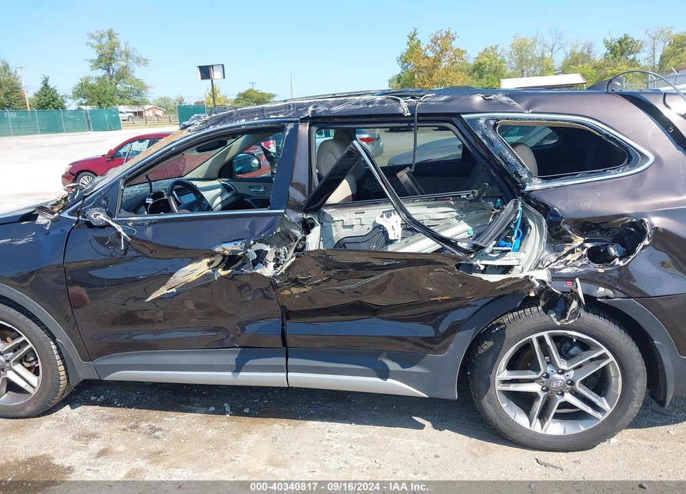 2017 HYUNDAI SANTA FE LIMITED ULTIMATE VIN: KM8SRDHF6HU176159