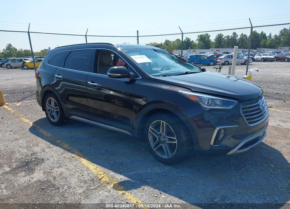 2017 HYUNDAI SANTA FE LIMITED ULTIMATE VIN: KM8SRDHF6HU176159