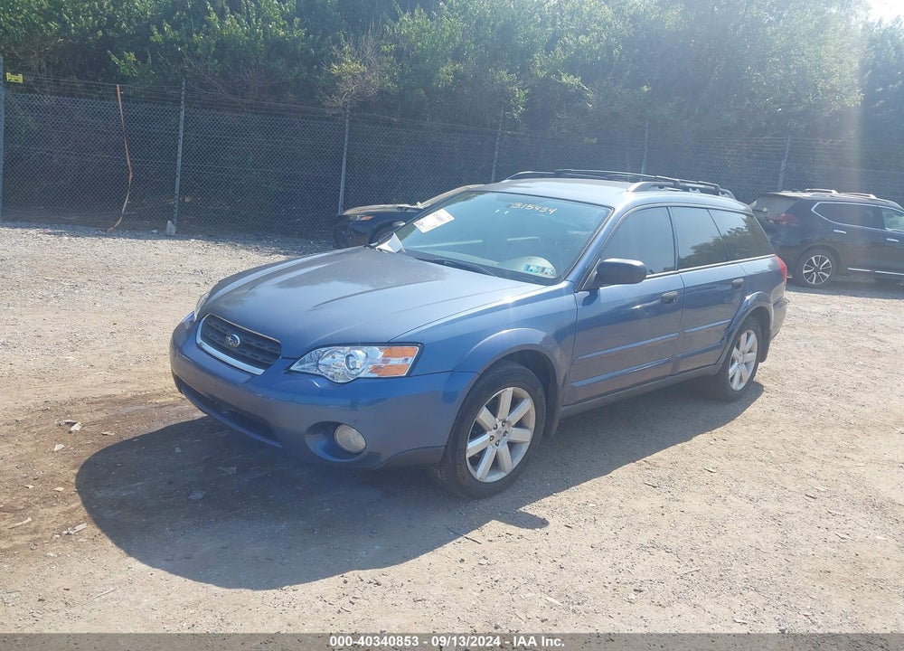 2006 SUBARU OUTBACK 2.5I VIN: 4S4BP61C167315434