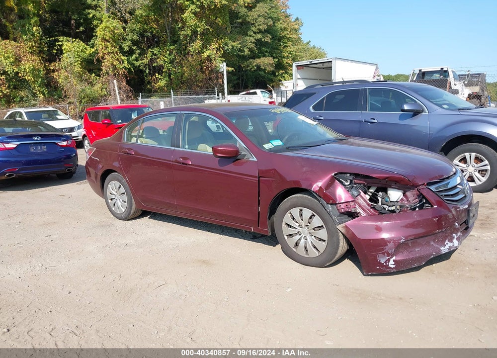 2012 HONDA ACCORD 2.4 LX VIN: 1HGCP2F3XCA231400