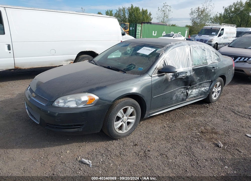 2013 CHEVROLET IMPALA LS VIN: 2G1WA5E38D1145863