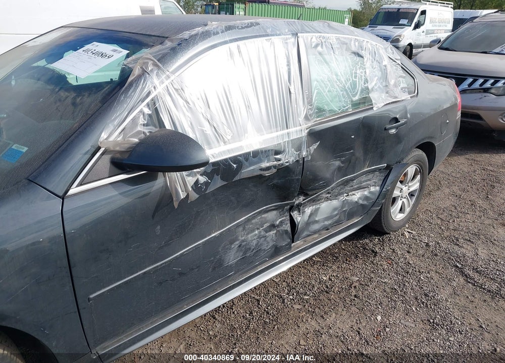2013 CHEVROLET IMPALA LS VIN: 2G1WA5E38D1145863