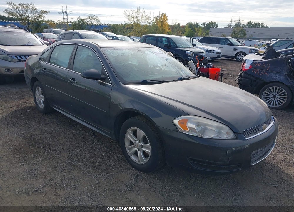 2013 CHEVROLET IMPALA LS VIN: 2G1WA5E38D1145863