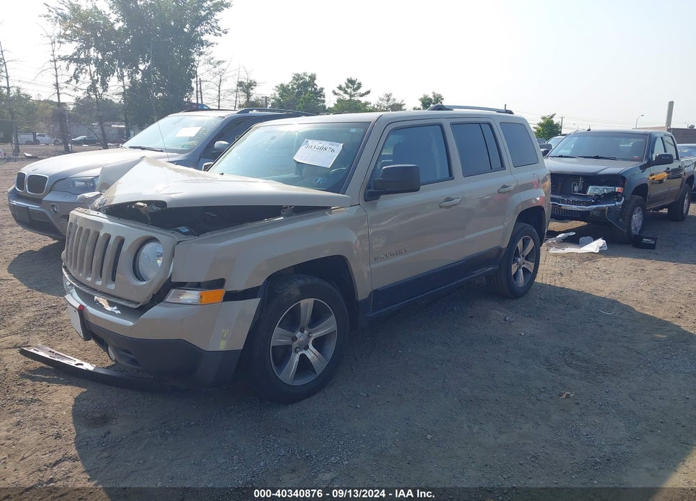 2016 JEEP PATRIOT HIGH ALTITUDE EDITION VIN: 1C4NJRFB3GD784256