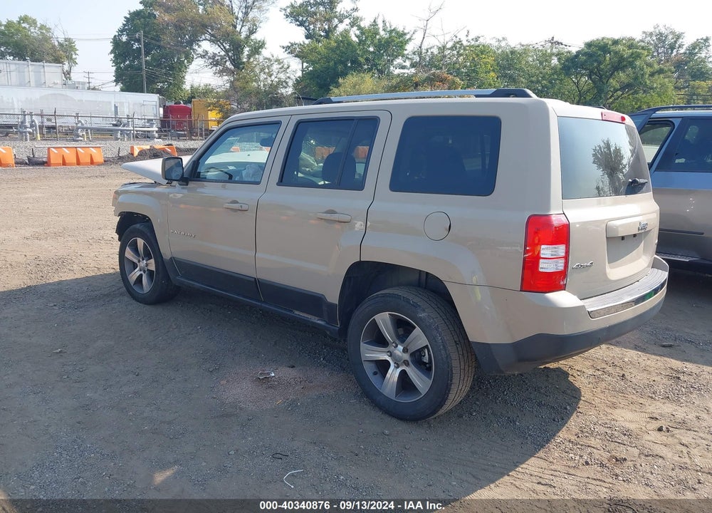 2016 JEEP PATRIOT HIGH ALTITUDE EDITION VIN: 1C4NJRFB3GD784256