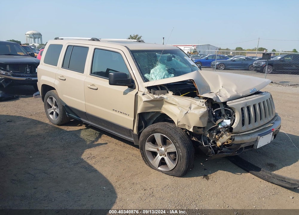 2016 JEEP PATRIOT HIGH ALTITUDE EDITION VIN: 1C4NJRFB3GD784256