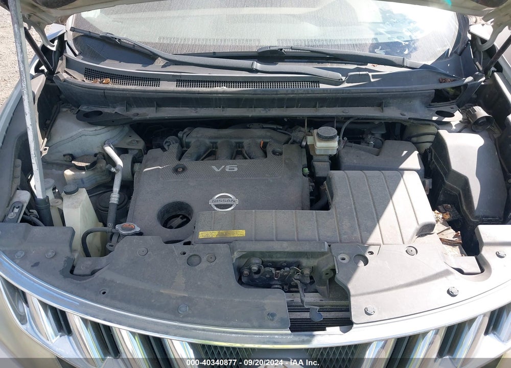 2009 NISSAN MURANO SL VIN: JN8AZ18W19W145281